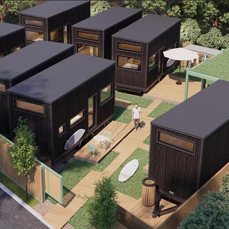 Chalepe 20 Komfortowe Domki "Tiny House" Chałupy Exterior foto